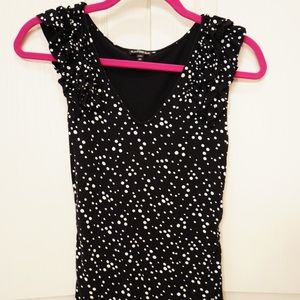 Express polka dot top